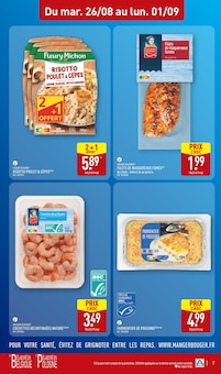Promo Crevettes Décortiquées dans le catalogue Aldi du moment à la page 7