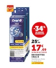 Brossettes - Oral B en promo chez Super U Brossettes - Oral B dans le catalogue Super U