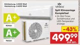 Split Klimaanlage Komplettset im Angebot bei Netto Marken-Discount in Köln Split Klimaanlage Komplettset Angebote von Veska bei Netto Marken-Discount Köln für 499,99 €