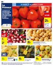 Promos Banane Bio dans le catalogue "Carrefour" de Carrefour à la page 12