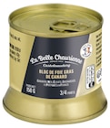 Bloc de foie gras de canard - La Belle Chaurienne en promo chez Carrefour Aulnay-sous-Bois à 6,14 €