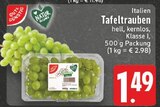 Tafeltrauben im Angebot bei E center in Koblenz Tafeltrauben Angebote von GUT & GÜNSTIG bei E center Koblenz für 1,49 €