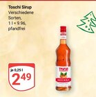 Sirup Angebote von Toschi bei GLOBUS Bensheim für 2,49 €