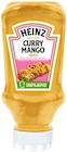 Curry Mango oder Barbecue Sauce im REWE Prospekt Curry Mango oder Barbecue Sauce von Heinz im aktuellen REWE Prospekt für 1,49 €