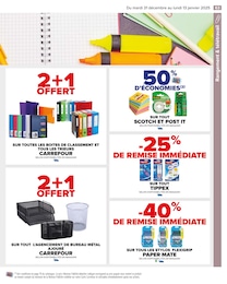 Offre Post-It dans le catalogue Carrefour du moment à la page 65