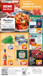Discounter Prospekt von REWE Sonsbeck REWE Prospekt: "Dein Markt", 32 Seiten, 31.08.2026 - 05.09.2026