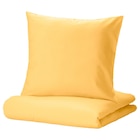 Bettwäsche-Set, 3-teilig gelb 240x220/80x80 cm Angebote von NATTSVÄRMARE bei IKEA Pulheim für 27,99 €