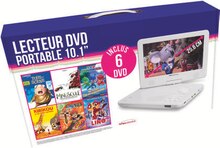 Coffret Lecteur DVD + 6 films - Carrefour à Mérignac Coffret Lecteur DVD + 6 films en promo chez Carrefour Mérignac à 79,00 €