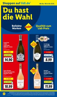 Wein im aktuellen Lidl Prospekt (Bremen) Wein im Lidl Prospekt "LIDL LOHNT SICH" mit 69 Seiten (Bremen)