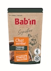 Terrine chat 80 g - Bab'In dans le catalogue Espace Emeraude