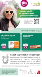 mea - meine apotheke Prospekt für Trossingen: "Unsere Juli-Angebote", 4 Seiten, 01.07.2025 - 31.07.2025