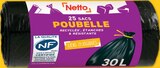 Sacs poubelle classique 25x30L - NETTO - Netto à Paris Sacs poubelle classique 25x30L - NETTO en promo chez Netto Paris à 0,58 €