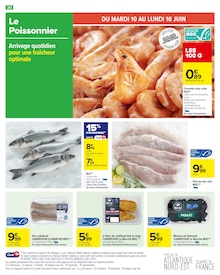 Promo Cabillaud dans le catalogue Carrefour du moment à la page 22