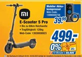expert Bad Kreuznach - E-Scooter 5 Pro Angebot im Prospekt E-Scooter 5 Pro bei expert im Bad Kreuznach Prospekt für 499,00 €