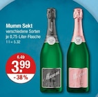 Sekt Angebote von Mumm bei V-Markt Kaufbeuren für 3,99 €