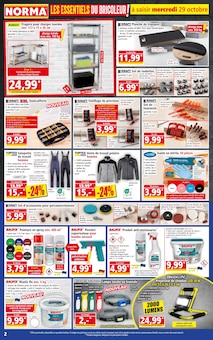 Catalogue Norma de la semaine 44, "Votre Discounter Régional", page 2, 29/10/2025 - 04/11/2025 Prospectus Norma en cours, "Votre Discounter Régional", page 2 sur 12