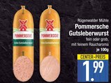 Pommersche Gutsleberwurst im EDEKA Prospekt Pommersche Gutsleberwurst von Rügenwalder Mühle im aktuellen EDEKA Prospekt für 1,99 €
