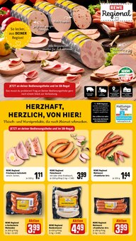 Mettwurst im REWE Prospekt "Dein Markt" mit 30 Seiten (Gelsenkirchen)
