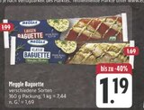 Laugen Baguette Angebote von Meggle bei EDEKA Altenburg für 1,19 €