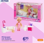 Promo Mini poupée avec accessoires à 6,95 € dans le catalogue Action à Saint-Junien