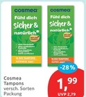 Tampons von Cosmea für 1,99 € bei budni im Angebot Tampons von Cosmea im aktuellen budni Prospekt