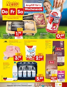 Mineralwasser im Netto Marken-Discount Prospekt "Aktuelle Angebote" mit 74 Seiten (Mannheim)