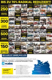 Sofa Angebot & Preis im aktuellen Kabs Prospekt Sofa Angebot im aktuellen Kabs Prospekt auf Seite 2