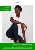 Catalogue Esprit "Je suis durable", 9 pages, à Angers, 21/02/2020 - 03/05/2020 Prospectus Esprit "Je suis durable", 9 pages, à Angers, 21/02/2020 - 03/05/2020