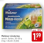 Ländertee im Angebot bei E center in Bruchsal Ländertee Angebote von Meßmer bei E center Bruchsal für 1,59 €