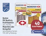 MSC Backfisch Fischfrikadellen, Matjesfilets oder Heringsfilet Angebote von Nordsee bei E center Nürnberg