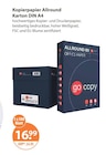 Kopierpapier Allround Karton DIN A4 Angebote von go copy bei V-Markt Kempten für 16,99 €