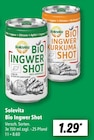 Bio Ingwer Shot Angebote von Solevita bei Lidl München für 1,29 €