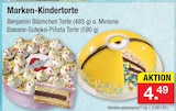 Aktuelles Marken-Kindertorte Angebot bei Zimmermann in Bremen ab 4,49 €