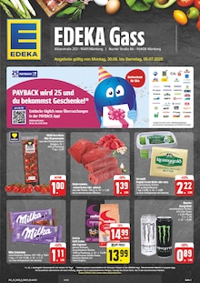 EDEKA Prospekt der Woche "Wir lieben Lebensmittel!" Seite 1, 30.06.2025 bis 05.07.2025 für Nürnberg Aktueller EDEKA Prospekt "Wir lieben Lebensmittel!" Seite 1 von 28 Seiten für Nürnberg