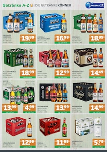Bier im aktuellen Getränke A-Z Prospekt (Eberswalde) Bier im Getränke A-Z Prospekt "DIE GETRÄNKEKÖNNER" mit 4 Seiten (Eberswalde)