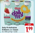 Daily Fit Kefirdrink Erdbeere oder Classic Angebote von Ehrmann bei E center Darmstadt für 1,99 €