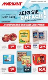 Markant Nordwest Prospekt für Dinklage mit 9 Seiten Markant Nordwest Prospekt für Dinklage: "DER MARKT FÜR GUTES ESSEN UND TRINKEN", 9 Seiten, 13.07.2026 - 18.07.2026