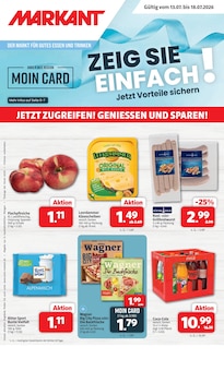 Markant Nordwest Prospekt der KW 29 "DER MARKT FÜR GUTES ESSEN UND TRINKEN" Aktueller Markant Nordwest Prospekt "DER MARKT FÜR GUTES ESSEN UND TRINKEN" Seite 1 von 9 Seiten