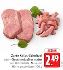Zarte Kalbs-Schnitzel Angebote bei EDEKA Nürtingen für 2,49 €