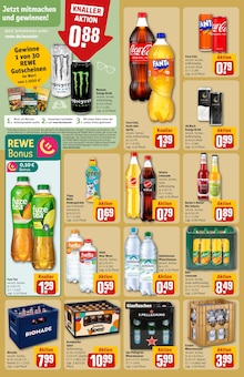 Cola im REWE Prospekt "Dein Markt" mit 34 Seiten (Bielefeld)