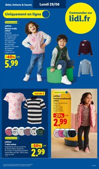 Catalogue Lidl, 25/06/2026 - 01/07/2026, SUPPORTEZ LES BLEUS !, 72 pages Prospectus Lidl en cours, "SUPPORTEZ LES BLEUS !", 72 pages