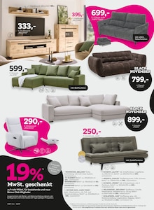 Sofa im mömax Prospekt "bis zu 20% mit deinem Trendbonus sparen" mit 16 Seiten (Heidelberg)