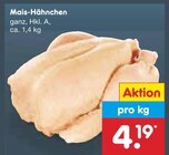 Mais-Hähnchen von  im aktuellen Netto Marken-Discount Prospekt für 4,19 €