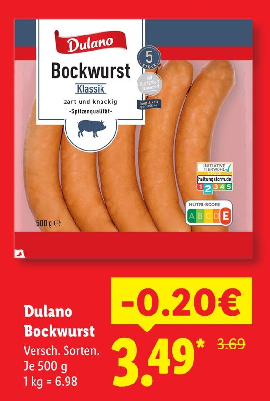 Bockwurst