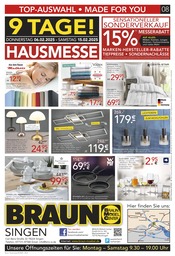 Aktueller BRAUN Möbel-Center Prospekt mit Kochtopf, "HAUSMESSE - 9 TAGE SPAREN!", Seite 8