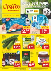 Fisch im Netto Marken-Discount Prospekt in Reutlingen Aktueller Netto Marken-Discount Prospekt mit Fisch, "Aktuelle Angebote", Seite 1