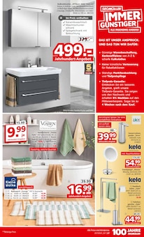 Bad-Spiegelschrank im aktuellen Segmüller Prospekt (Frankfurt (Main)) Bad-Spiegelschrank im Segmüller Prospekt "100 Jahre Segmüller - Highlight Angebote" mit 56 Seiten (Frankfurt (Main))