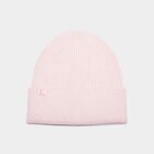 Bonnet à revers tricoté rose clair fille à 8,99 € dans le catalogue La Halle
