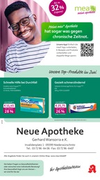 Apotheken Prospekt von mea - meine apotheke in Niederwürschnitz Aktueller mea - meine apotheke Apotheken Prospekt für Niederwürschnitz: Unsere Juni-Angebote mit 4} Seiten, 01.06.2026 - 30.06.2026