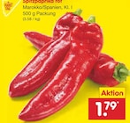 Spitzpaprika rot im Angebot bei Netto Marken-Discount in Aalen Spitzpaprika rot Angebote von Markttag bei Netto Marken-Discount Aalen für 1,79 €